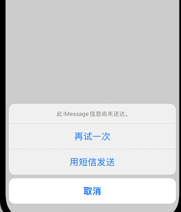 城关apple维修iPhone上无法正常发送iMessage信息