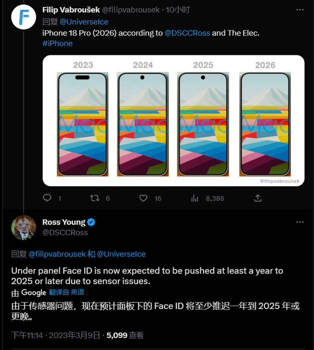 城关苹果手机维修分享:屏下Face ID有什么优势？iPhone何时会有屏下Face ID？ 