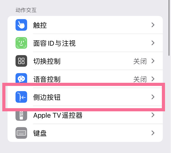 城关苹果14维修店分享iPhone14 Plus侧键双击下载功能关闭方法 